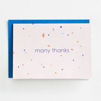 Terrazzo Thank You Card