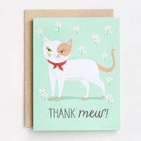 Thank Mew Thank You Card