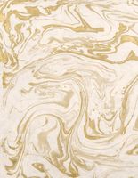 Gold on Natural Marble Handmade Paper