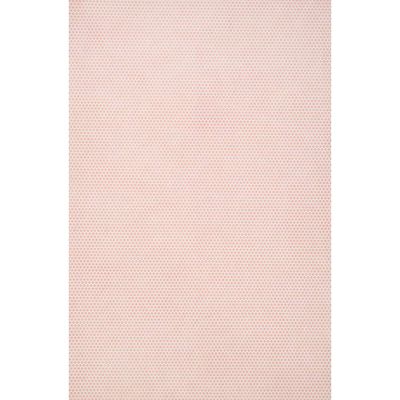 White Octagons On Pale Pink Handmade Paper