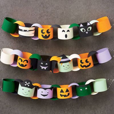 Paper Chain Halloween Craft Kit