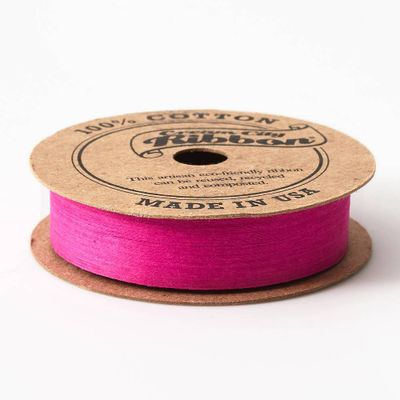 Magenta Cotton Ribbon