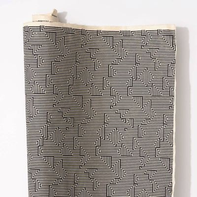 Black & White Maze Handmade Paper