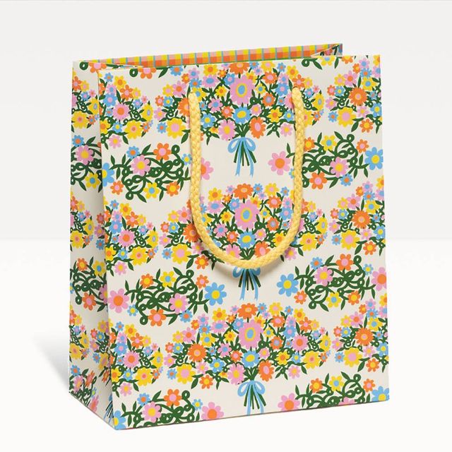 Paper Source Lemon Vines Medium Gift Bag