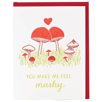 Feel Mushy Love Card