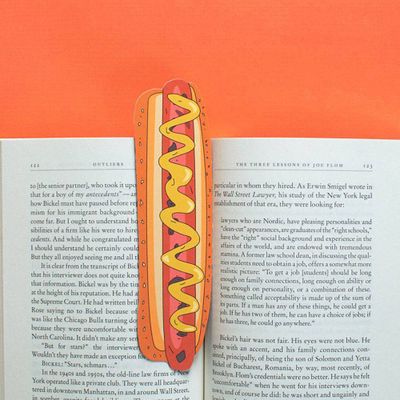 Hotdog Bookmark