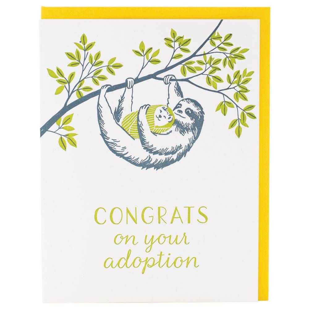 Congrats On Your Adoption Card