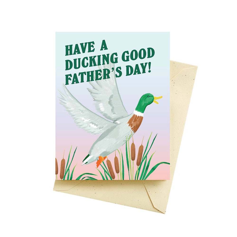 Ducking Great Dad Father's Day Card