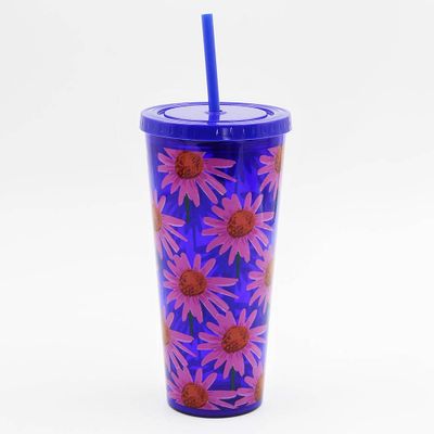 Floral Printed Tumbler