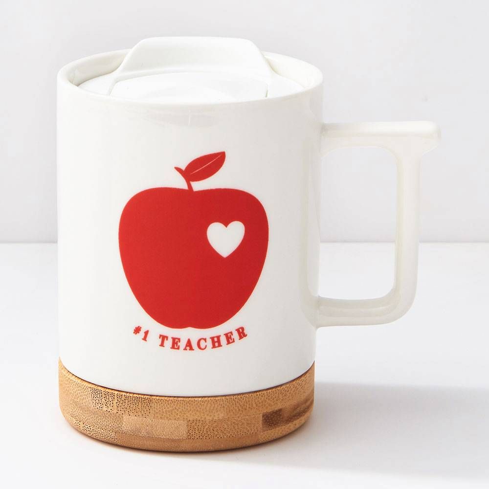 #1 Teacher Travel Mug