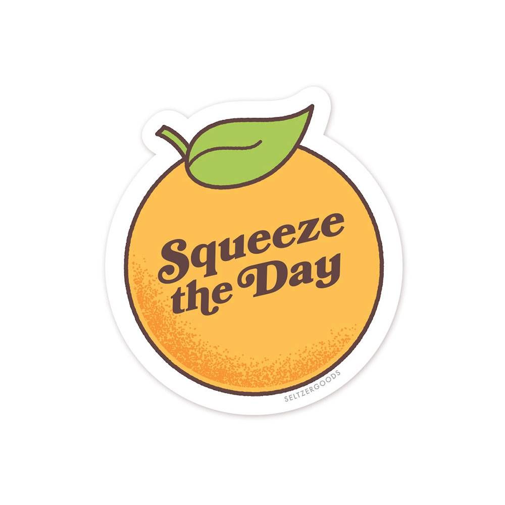 Orange Squeeze Sticker