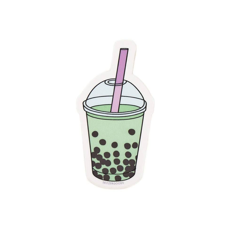 Bubble Tea Vinyl Sticker