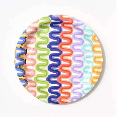 Wavy Lines Small Plates