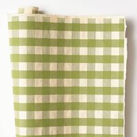 Sage & Cream Plaid Handmade Paper