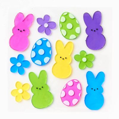 Easter Bunny Gel Clings