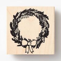 Winter Wreath Stamp