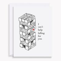 Can't Help Falling Valentine Card