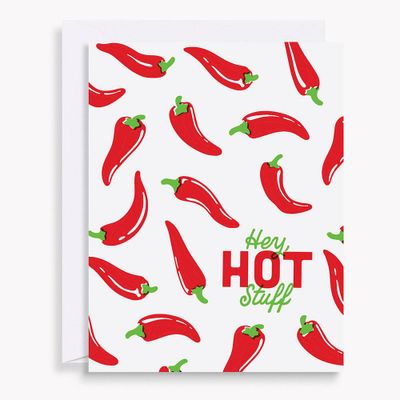 Hot Stuff Valentine Card