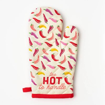 Too Hot Oven Mitt