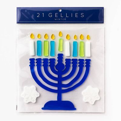 Menorah Gel Clings