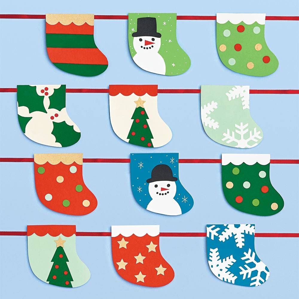 Stocking Garland Craft Kit