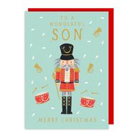 Son Nutcracker Christmas Card