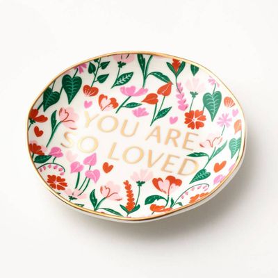 Floral Trinket Dish