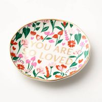 Floral Trinket Dish