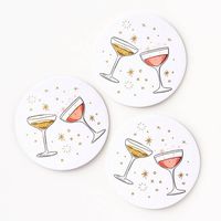 Champagne Coasters