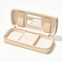 Cream Jewelry Case