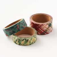 Pinecone, Plaid & Greenery Washi Tape