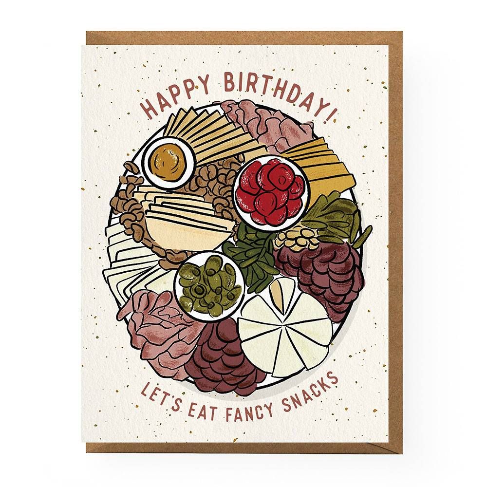 Charcuterie Board Birthday Card