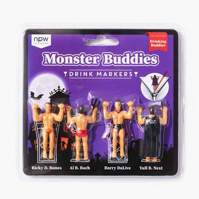 Monster Buddies Drink Markers