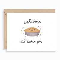 Cutie Pie Baby Card