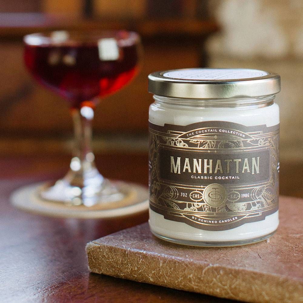 Manhattan Rewined Candle