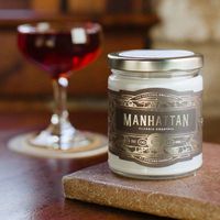 Manhattan Rewined Candle