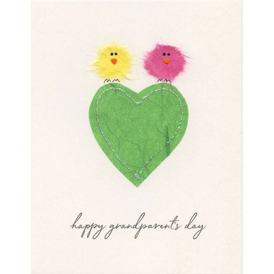 Birds Grandparents Day Card