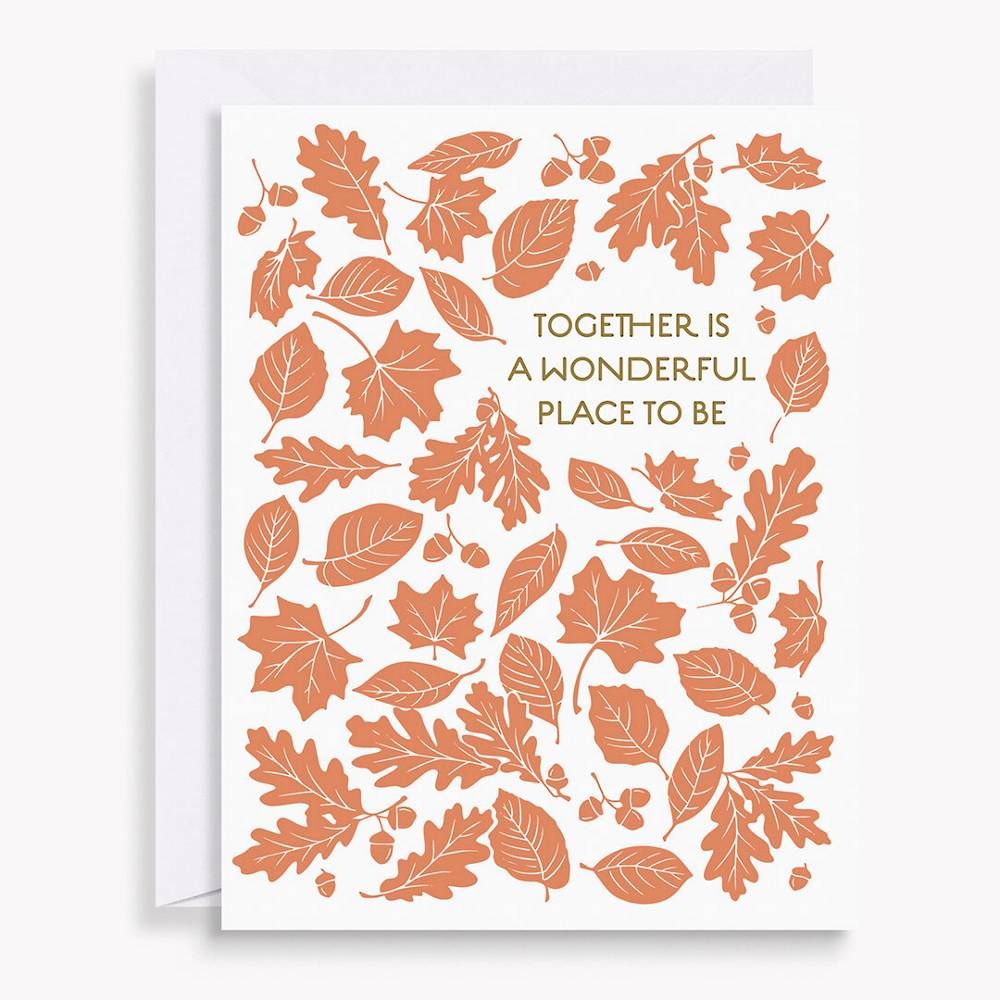 Together Leaves Stationery Set