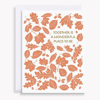 Together Leaves Stationery Set