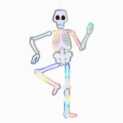 Holographic Skeleton Door Hang