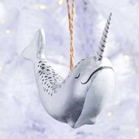 Narwhal Ornament