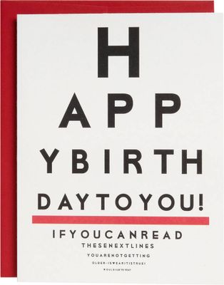 If You Can Read Birthday Card