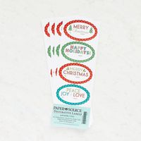 Holiday Sentiments Adhesive Labels