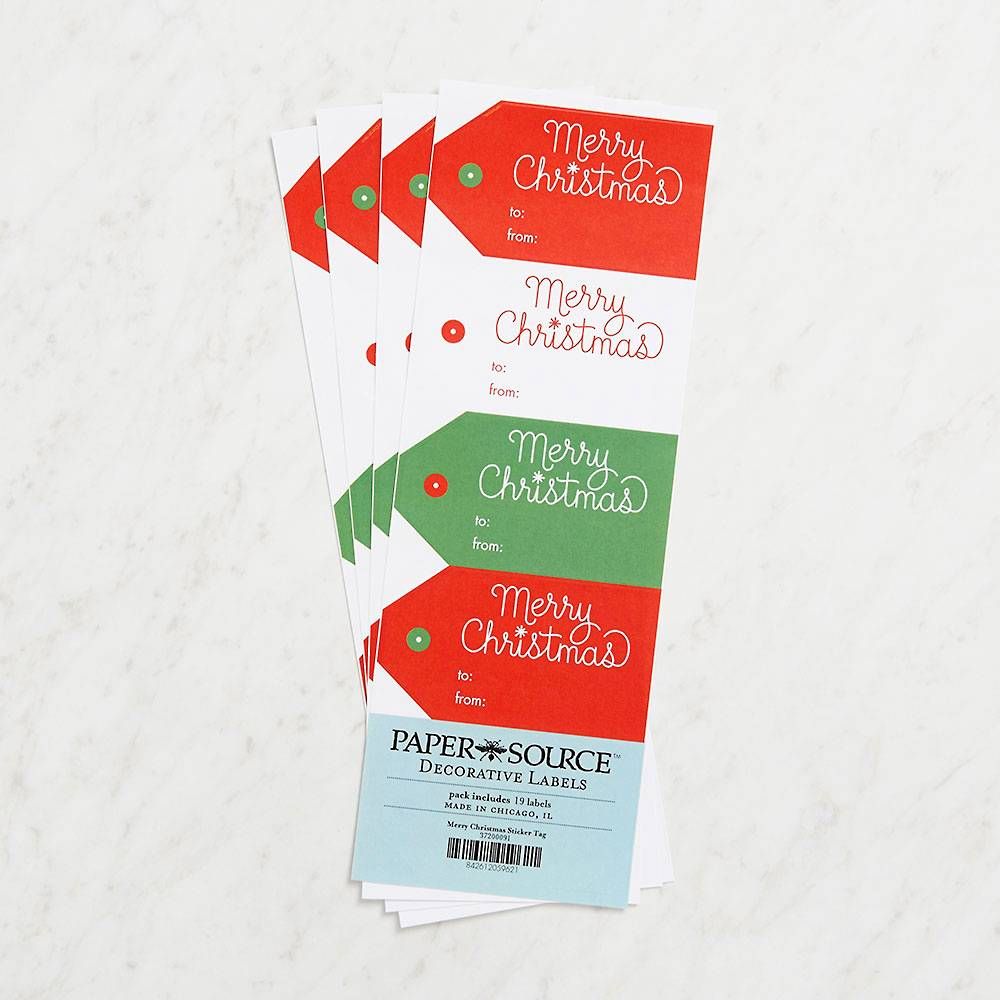 Merry Christmas Gift Tags