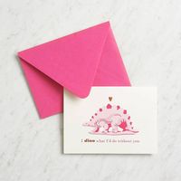 Dino Love Card