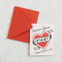 Mom Tattoo Valentine Card