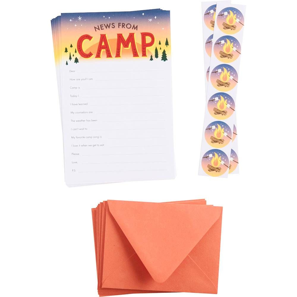 News From Camp Stationery Set