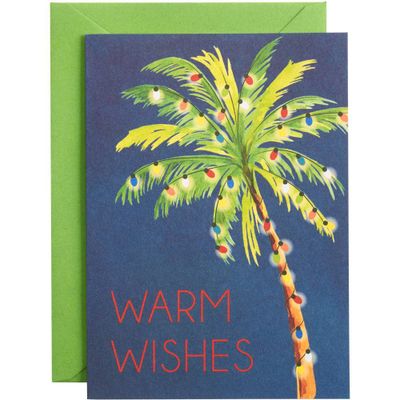 Warm Wishes Palm Holiday Card Set
