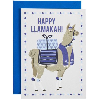 Happy Llamakah Card