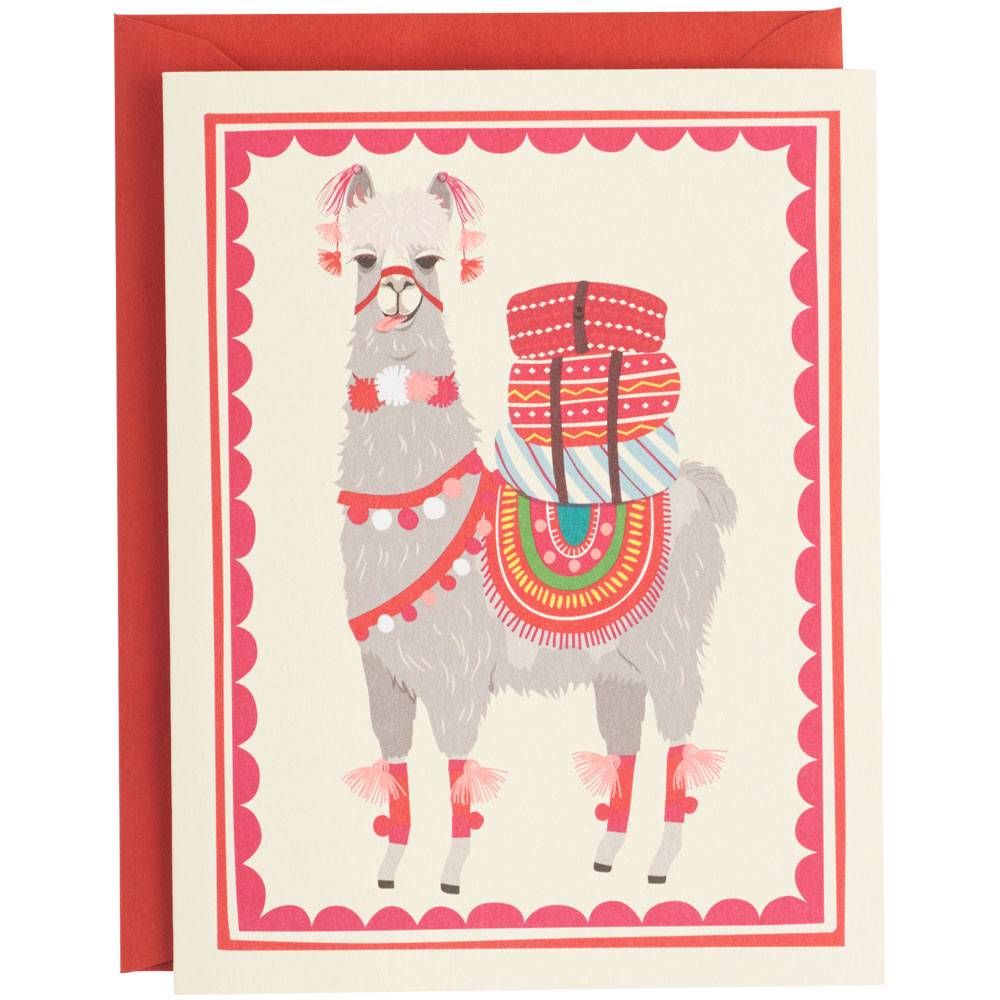 Llama Stationery Set